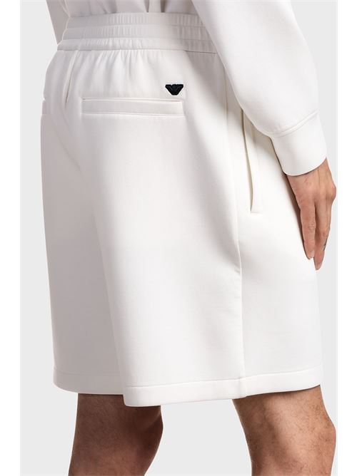 Bermuda shorts in double jersey with ribbing Emporio Armani | EM004544 AF1003.U0003